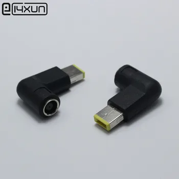 1 шт. 7,9*5,5 портативных квадратных USB-наконечников постоянного тока, 90 градусов штекера для адаптера, преобразователя зарядного устройства для ноутбука Lenovo