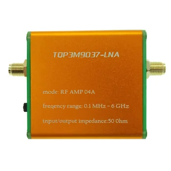 100K-6GHz, широкополосный усилитель HF FM, VHF UHF, радиочастотный предусилитель, высокая линейность, усилитель со сверхнизким уровнем усиления шума.