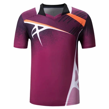 2020 Новая футболка для бадминтона, женская / мужская спортивная рубашка, теннисные рубашки, Быстросохнущие дышащие спортивные футболки для тренировок, бега