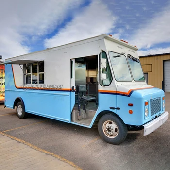 2022 Индивидуальный дизайн Уличный автобус для вечеринок Фургон с едой Грузовик с пиццей Передвижная Кухня Ресторан Передвижной грузовик с едой Электрический фургон для еды
