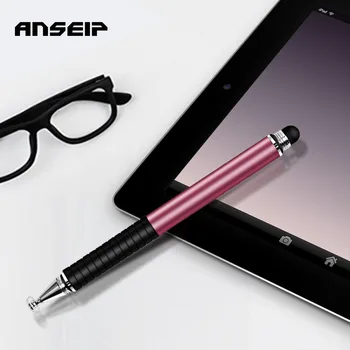 ANSEIP Стилус с сенсорным экраном, Универсальная сенсорная ручка для рисования 2 в 1 для телефона iPhone Samsung Huawei iPad tablet Pen