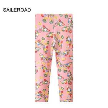 SAILEROAD 2023/ Детская одежда для девочек, леггинсы, брюки, новые детские штаны, детские брюки с бабочкой, детские брюки