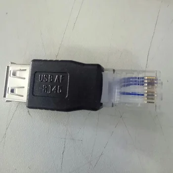 Адаптер RJ45, штекер маршрутизатора, устройство с интерфейсом Ethernet, портативная сеть USB Lan