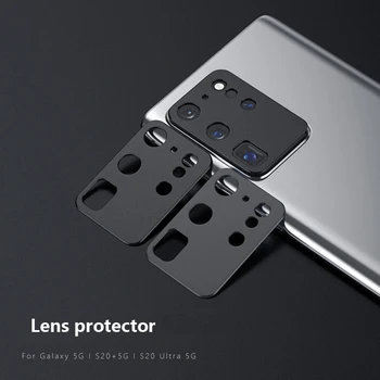 Металлическое Алюминиевое Защитное Кольцо для Объектива Samsung S20 Ultra Plus Задняя Крышка Камеры Galaxy S20Ultra Протектор Экрана Камеры