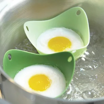 Силиконовые формы для варки яиц Форма для сковороды Кухонный инструмент для приготовления яиц Форма для яиц Кухонные принадлежности Гаджеты для домашней кухни Наружные аксессуары